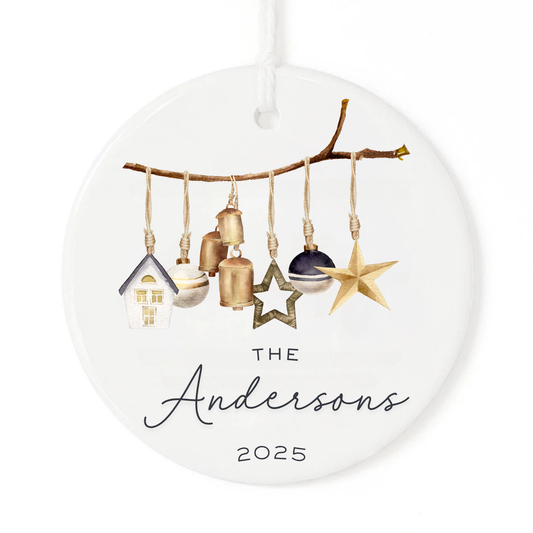 RUSTIC CHRISTMAS ORNAMENT