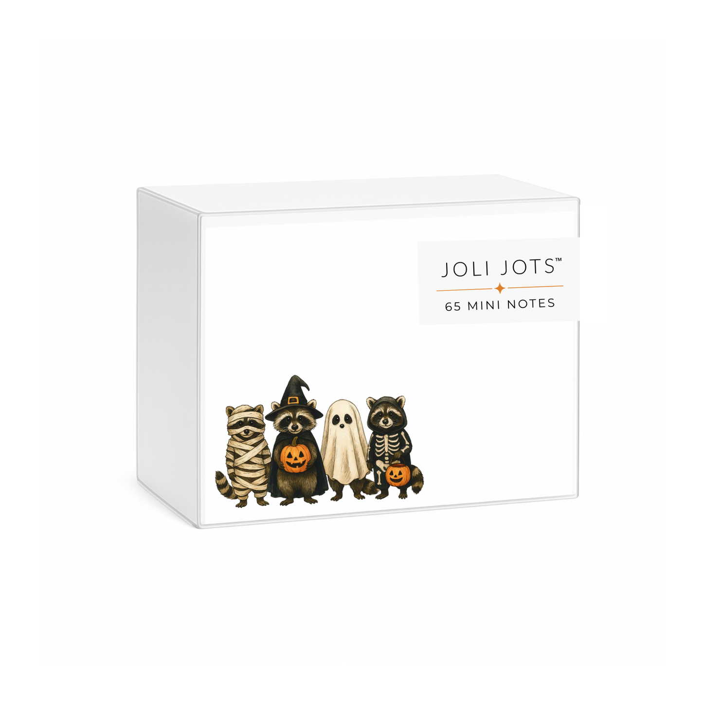 HALLOWEEN RACCOONS MINI NOTES - JOLI JOTS™