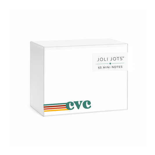 RETRO INITIAL MINI NOTES - JOLI JOTS™