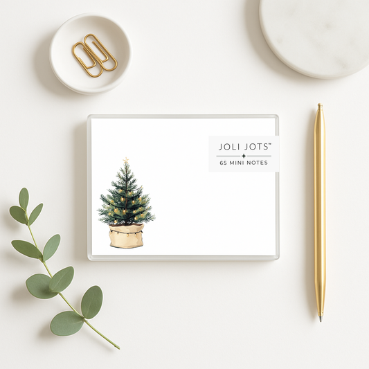 RUSTIC CHRISTMAS TREE MINI NOTES - JOLI JOTS™