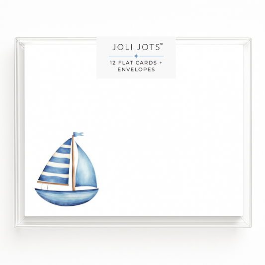 SAILBOAT NOTE CARDS