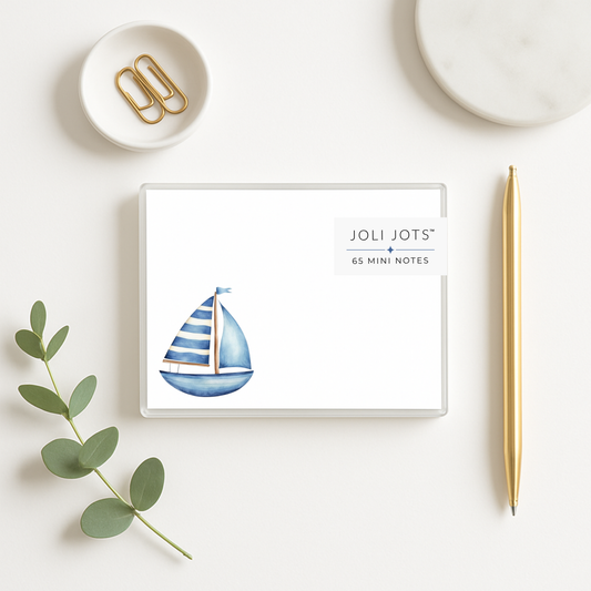 SAILBOAT MINI NOTES - JOLI JOTS™