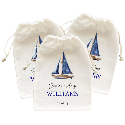 NAUTICAL SAILBOAT BAGS