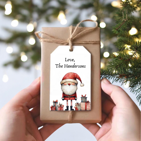 SANTA GIFT TAGS