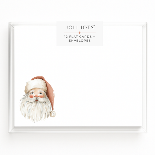 VINTAGE SANTA NOTE CARDS