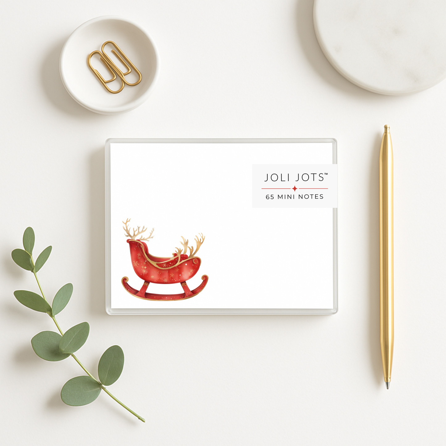 REINDEER SLEIGH MINI NOTES - JOLI JOTS™