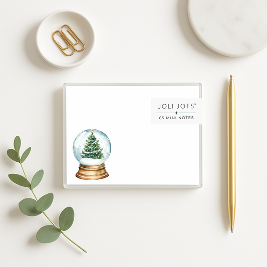 SNOWGLOBE MINI NOTES - JOLI JOTS™
