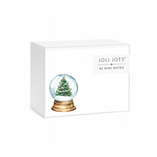 SNOWGLOBE MINI NOTES - JOLI JOTS™
