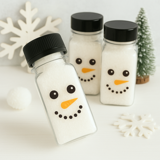 SNOWMAN BATH SALT FAVORS