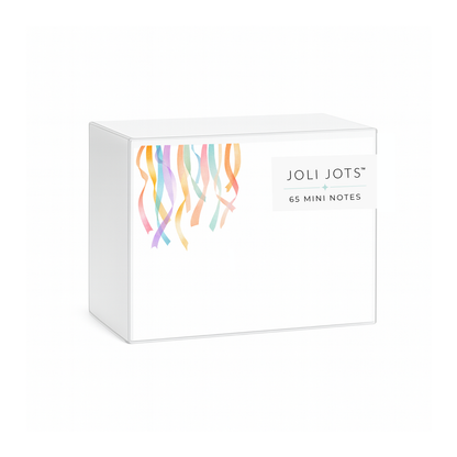 PARTY STREAMERS MINI NOTES - JOLI JOTS™