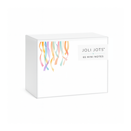 PARTY STREAMERS MINI NOTES - JOLI JOTS™