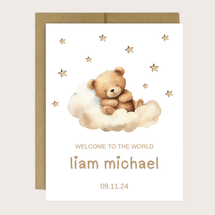 WELCOME TO THE WORLD CARD