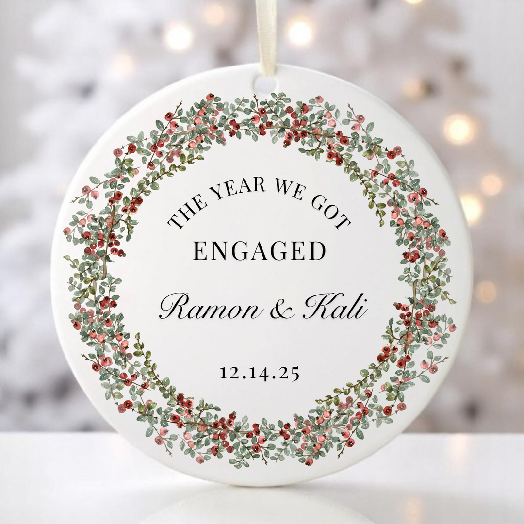 THE YEAR WE GOT MARRIED ORNAMENT