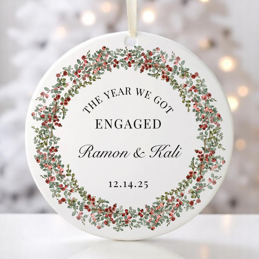 THE YEAR WE GOT MARRIED ORNAMENT