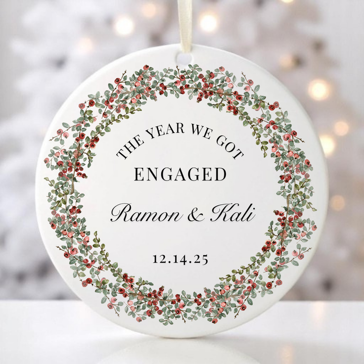 THE YEAR WE GOT MARRIED ORNAMENT