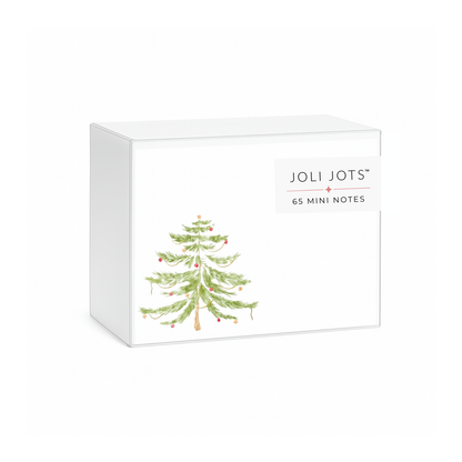 WHIMSICAL CHRISTMAS TREE MINI NOTES - JOLI JOTS™